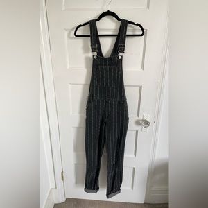 Pinstripe overalls